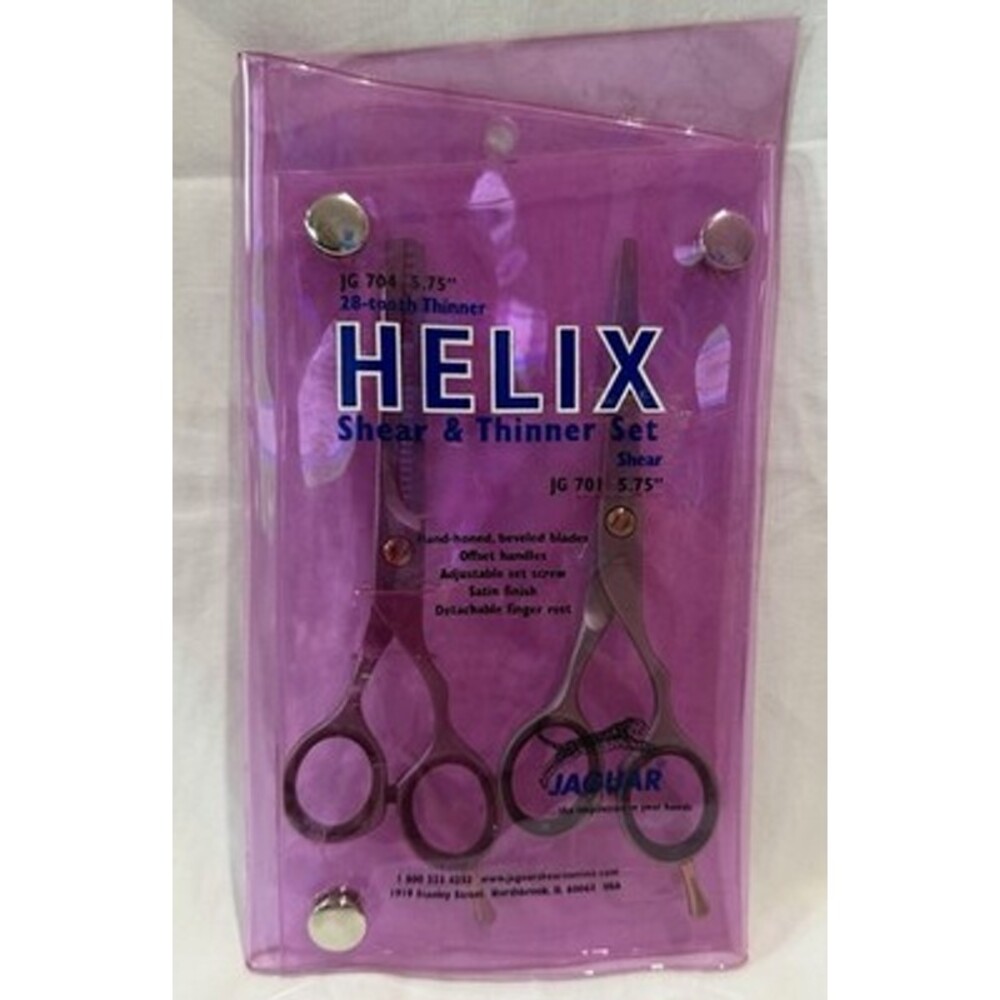 Jaguar Helix Where & Thinner Cutting Shears - JG 704 5.75” & JG 701 5.75”